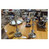 F.B. Rogers Silver Plated Candelabras