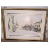 Signed Bradley Shoemaker Lewisburg Art Print