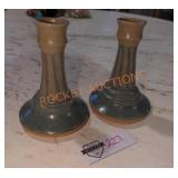 Vintage 1986 Handmade Candlesticks