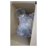 Misc. Clear glass box lot