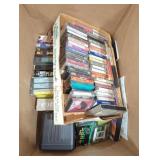 Cassette and VHS Box Lot