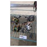Fishing reel lot