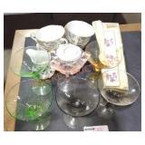 Miscellaneous bar Glass & China Dishes