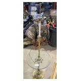 Stiffel Standing floor lamp table