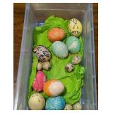 Paper Mache Decorative Eggs