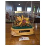 Preserved Cattleya Orchid with 24k Gold