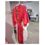 Three Piece Vintage Pajamas & Robe