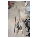 Fishing pole lot