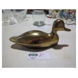Brass Duck Statue