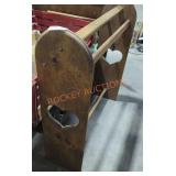 wooden Blanket Rack