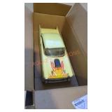 Vintage Jim beam 57 Chevy and 63 Corvette