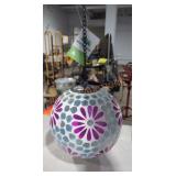 Evergreen Solar Powered Hanging Ornament