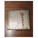Vintage Gold Tone Compact