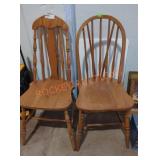 Vintage Wooden Chairs