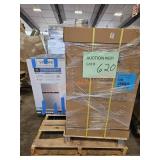 Skid Lot Vissani Mini Fridge & 24" Gas Range