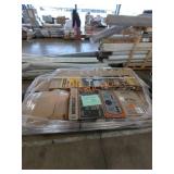 Skid Lot scaffolding, Husky shelving, Gazebo