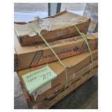 Skid Lot Queen Bed, Zero Gravity Chair, Table,