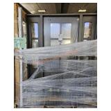 Fiberglass Exterior Doors 2x THE BID