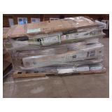 Skid Lot Various Size Doors Bi Fold Doors, Entry