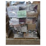 Skid Lot Of Assorted Lights, Ceiling Fans,