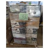 Skid Lot Of Assorted Lights, Ceiling Fans