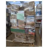 Skid Lot Of Assorted Lights, Ceiling Fans