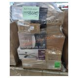 Skid Lot Assorted Lights, Chandelier, Ceiling Fans