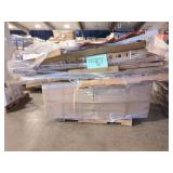 Skid Lot 60" Vanity, 2- 60" Shower Door, Located