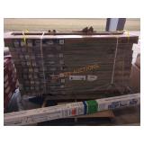 Skid Lot 9 Lifetime Folding Picnic Tables, &