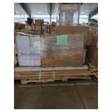 Skid Lot 8ft  toy soldier, toilet, trolley, glass