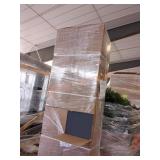 Skid Lot 18" x 84" Utility Cabinet, Located Pink