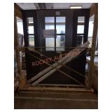 Skid Lot Entry Door 13-36-13" x 80", Located in