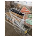 Skid Lot of Gorilla Ladder, Baseboard Heater, Misc