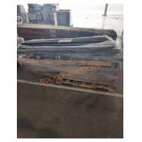 Upholstered Daybed, Bath Door and Shelving Pallet