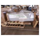 Skid Lot Gray Cabinet and Gazebo unknown size,