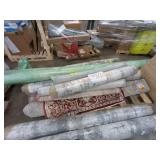 Skid Lot carpet, rugs Located Brown -H boxes