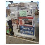 Skid Lot Assorted Microwave, Shark Vacuum,