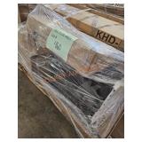 Skid Lot Freezer, Bed Frame, Patio Umbrella, Misc