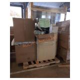 Skid Lot 3 Utility Cabinets, Wire Shelving 11x11