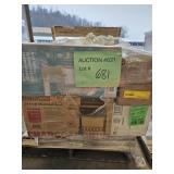 Skid Lot 6" Chimney Pipe, Charcoal Grill, Vanity,