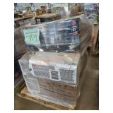 Skid Lot Of Assorted Portable ACs , Window ACs