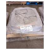 Skid Lot Tan Concrete Step Stones, Located White