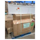 Skid Lot Of Kitchen Sinks, Cabinets