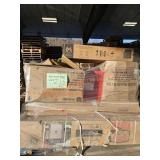 Skid Lot Storage Shed, Attic Ladder, Toolchest,