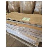 Skid Lot of Doors, Glass, and Misc