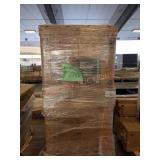 Skid Lot Hampton oak base cabinet, pex pipe