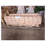 Skid Unfinished Hardwood Flooring 21 X BID