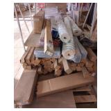 Skid Lot Area Rugs, 35" Mount Post, 3.5" Vertical