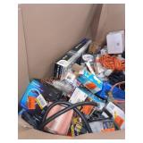 Skid Lot Extension Cords, Flood Lights, Night