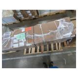 Skid Lot cabinet Shelf box Located Brown -